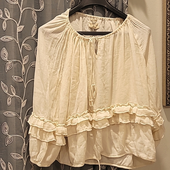 RL DENIM AND SUPPLY BLOUSE  SIZE XL - Picture 1 of 8